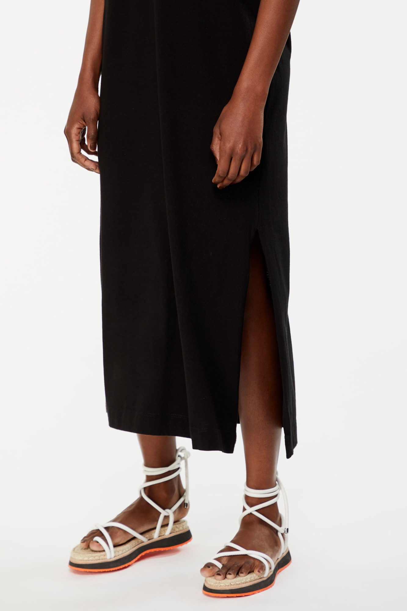 T-Dress Tempo Flor Preto
