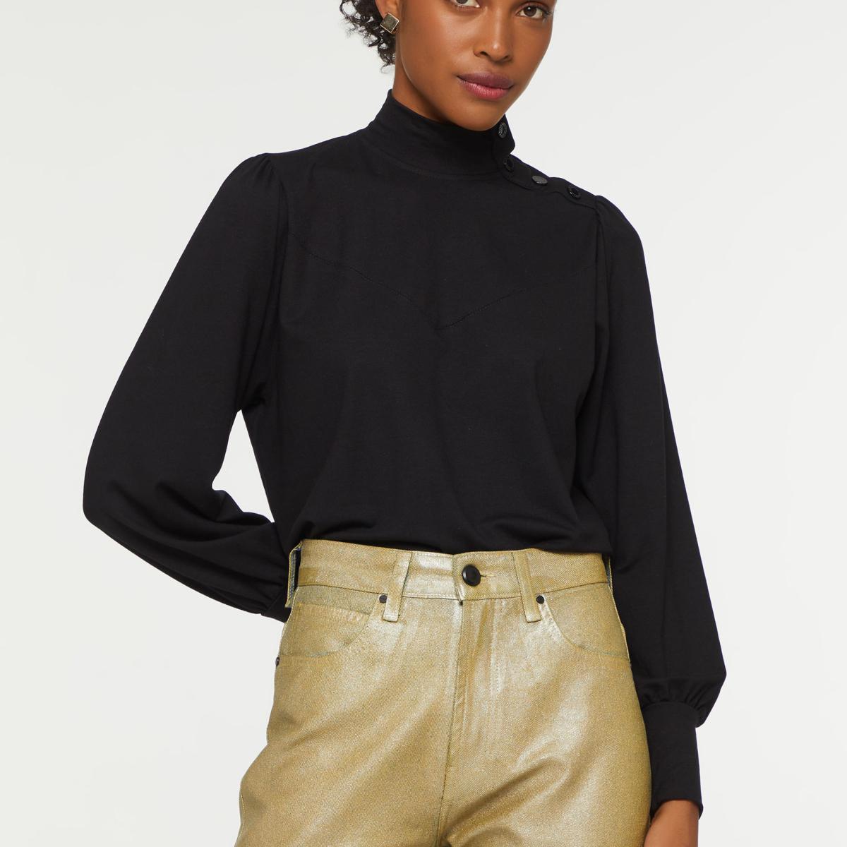 Blusa De Malha Manga Longa Blusa De Malha Manga Longa