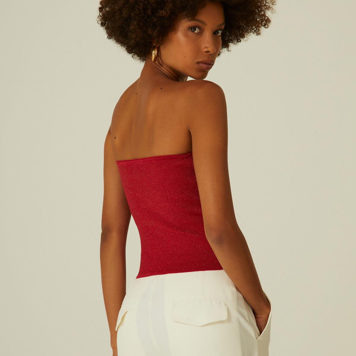 Blusa Tricot Tqc Lurex