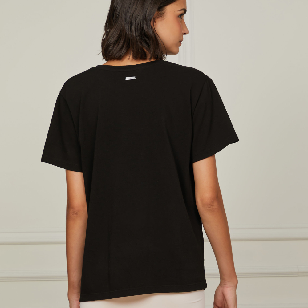 Camiseta De Malha Oversized
