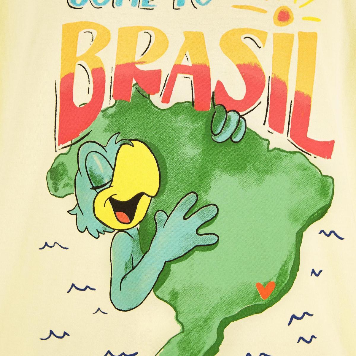 Regata Estampada Zé Come To Brasil