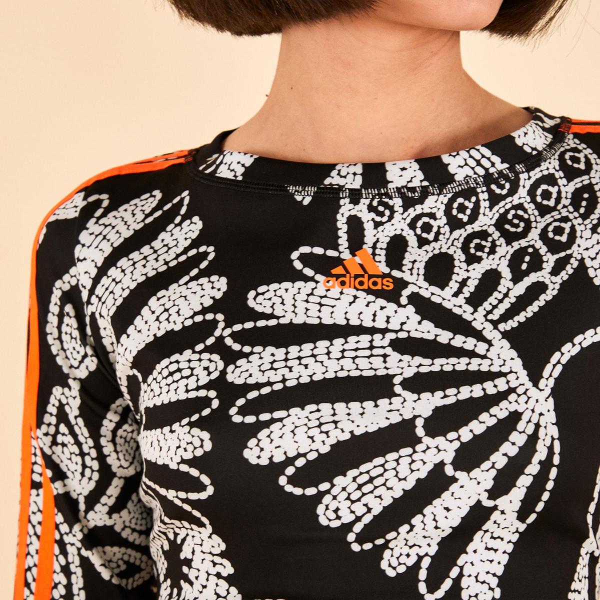 Top Manga Longa Adidas Toucans Paradise