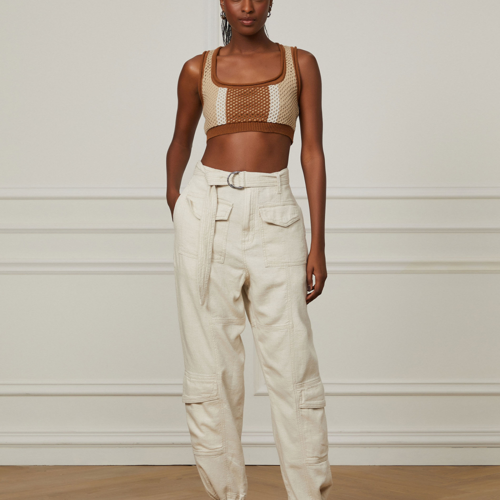 Top Tricot Rede Listrado