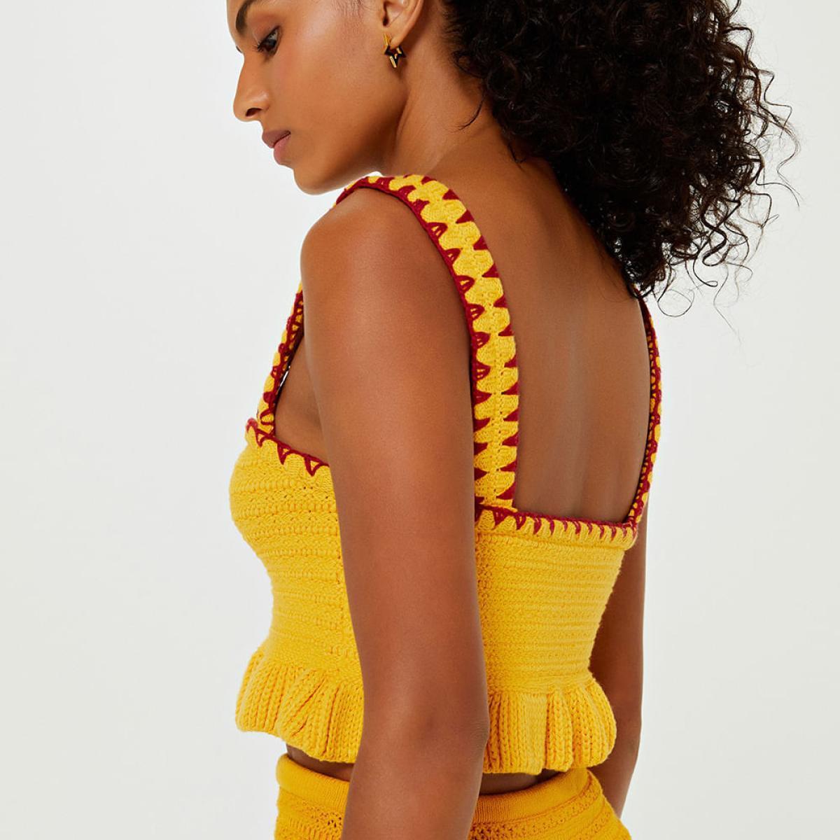 Cropped Tricot Ornela Cropped Tricot Ornela