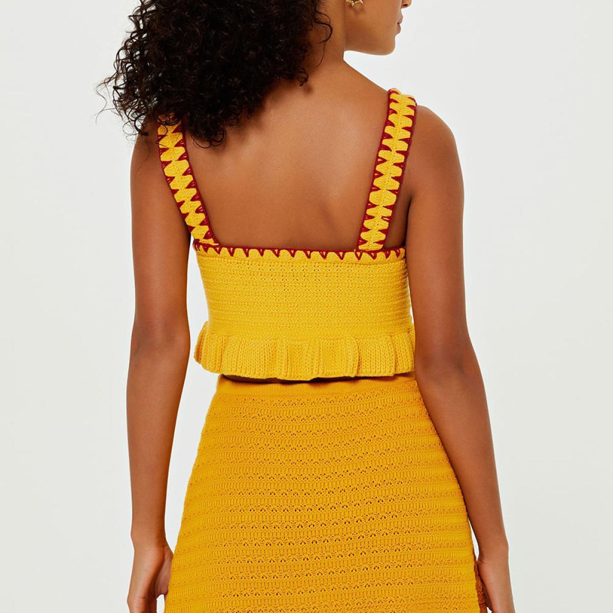 Cropped Tricot Ornela Cropped Tricot Ornela