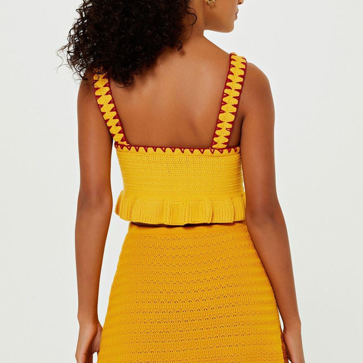 Cropped Tricot Ornela Cropped Tricot Ornela