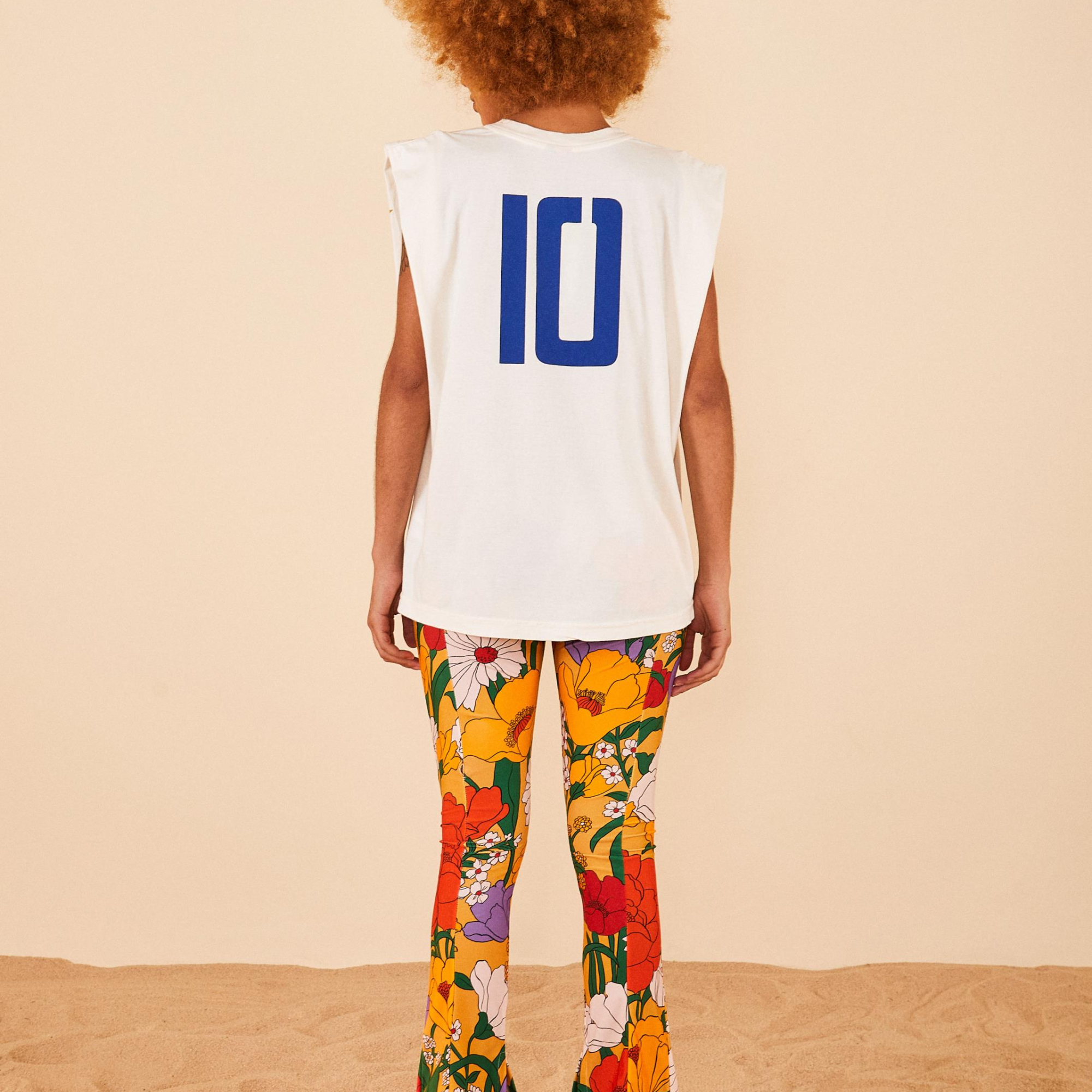 Regata Ombreira Estampada Pra Jogo