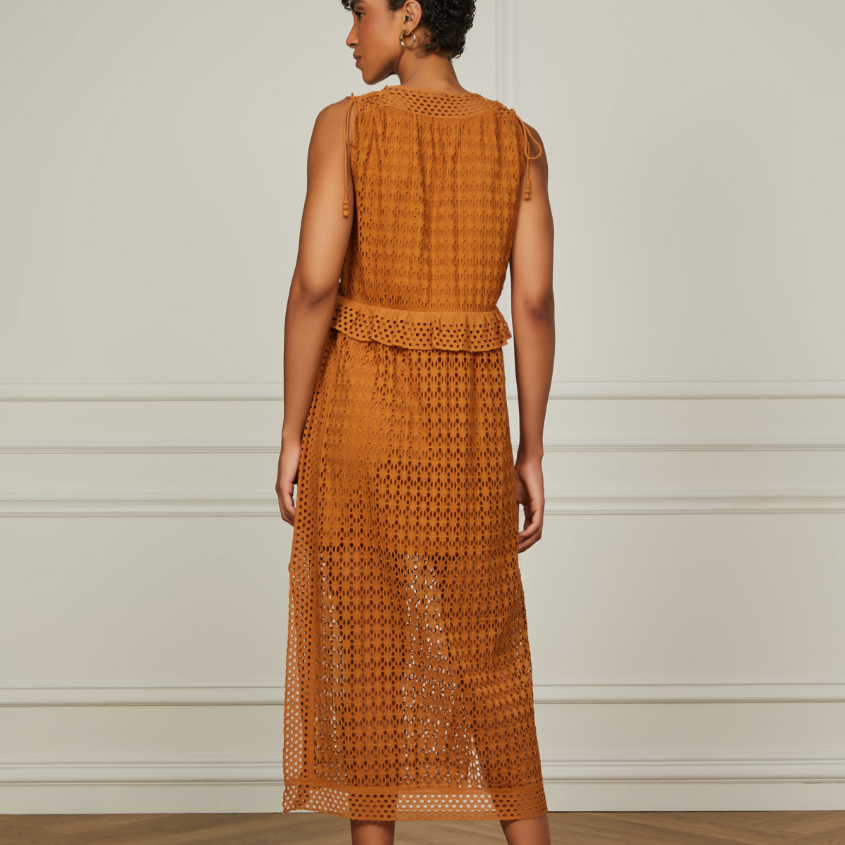 Vestido De Laise Midi Esferas