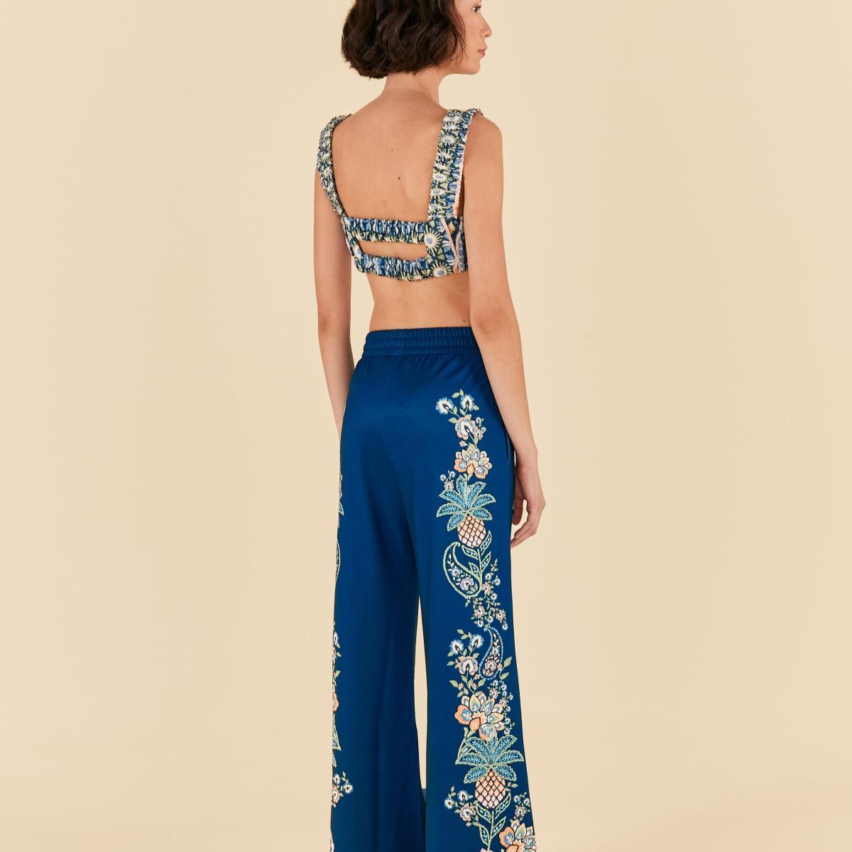 Calça Estampada Desejo De Abacaxi