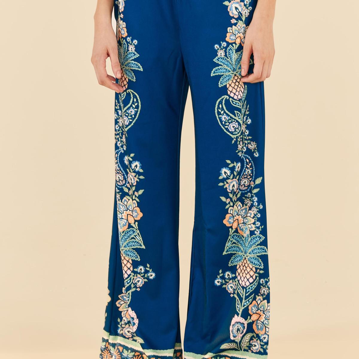 Calça Estampada Desejo De Abacaxi