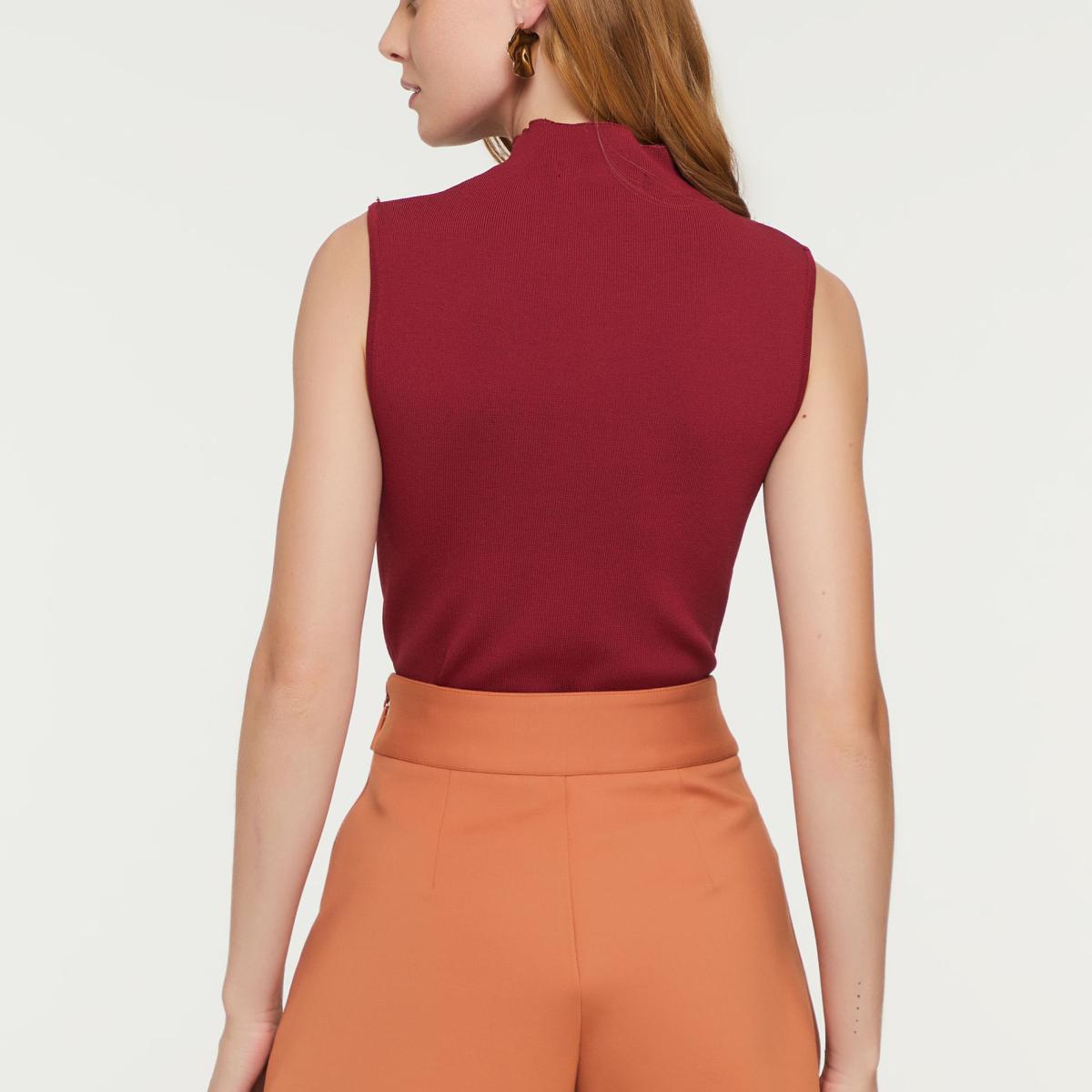 Short De Malha Nude Bronze