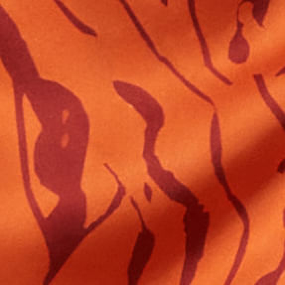 Vestido De Seda Curto Um Ombro Só Manga Longa Estampado