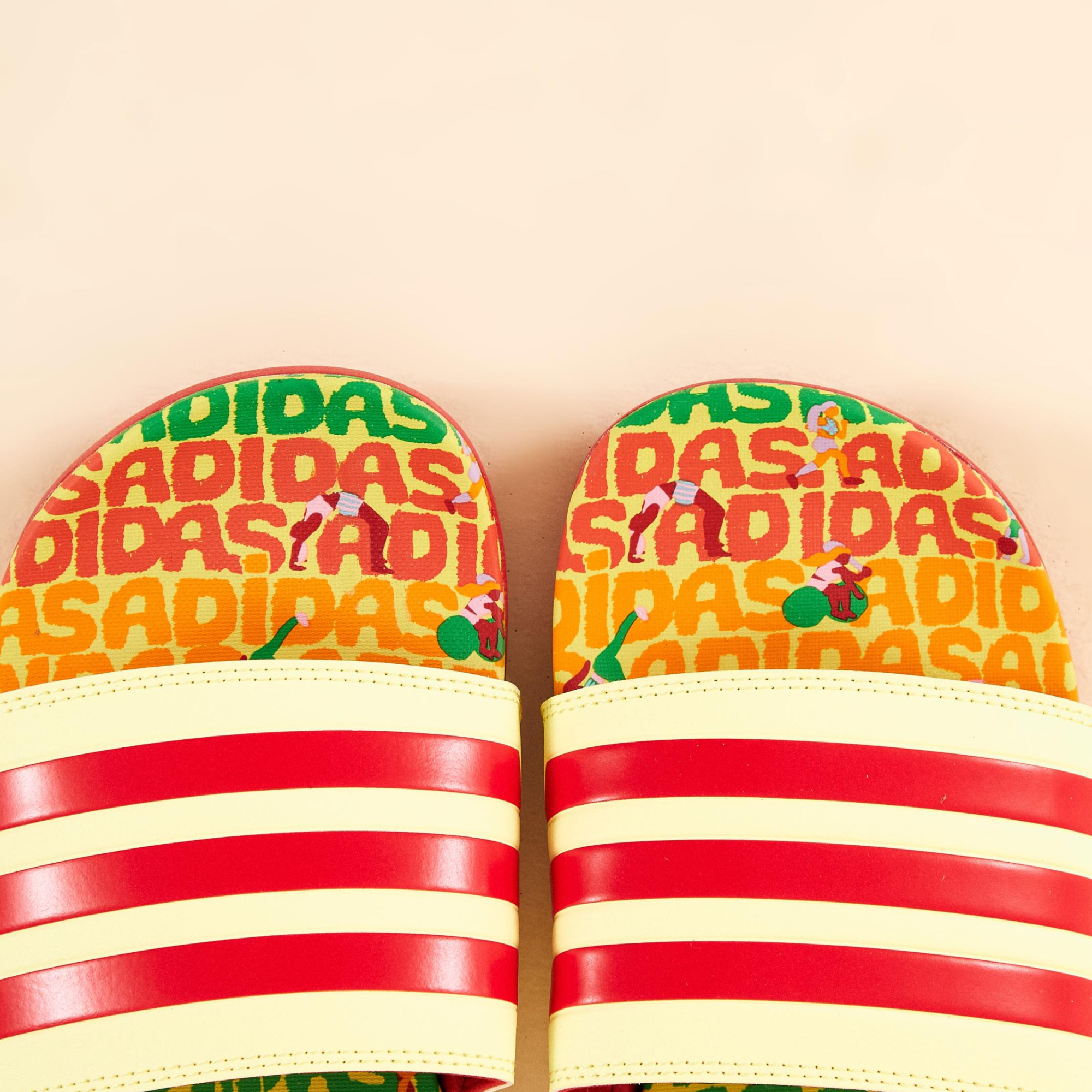 Adilette Adidas In Movement Pastel