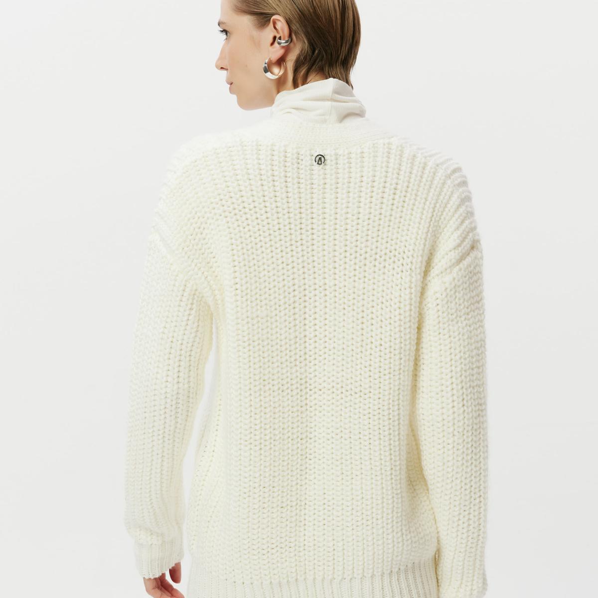 Cardigan De Tricot Manga Longa Cardigan De Tricot Manga Longa