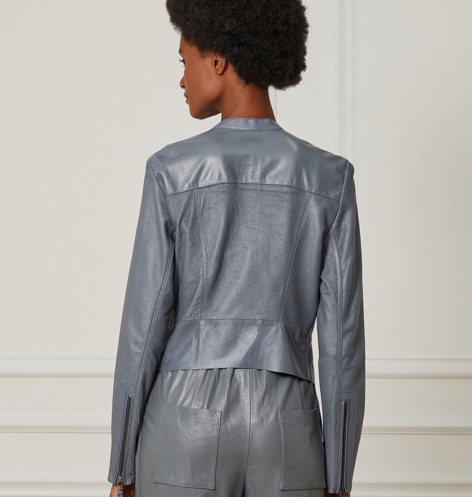 Jaqueta De Couro Motor Velour