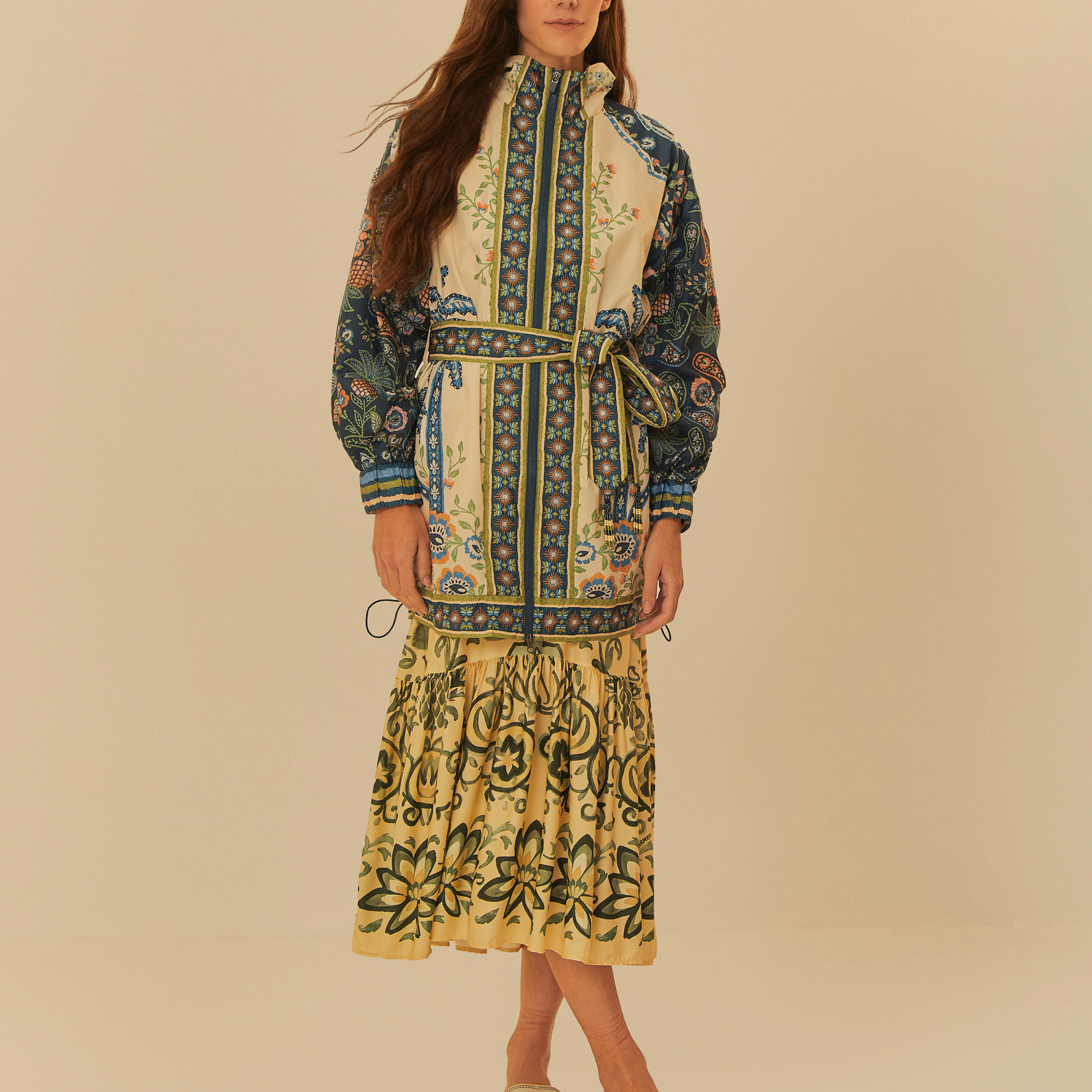 Kimono Estampado Desejo De Abacaxi