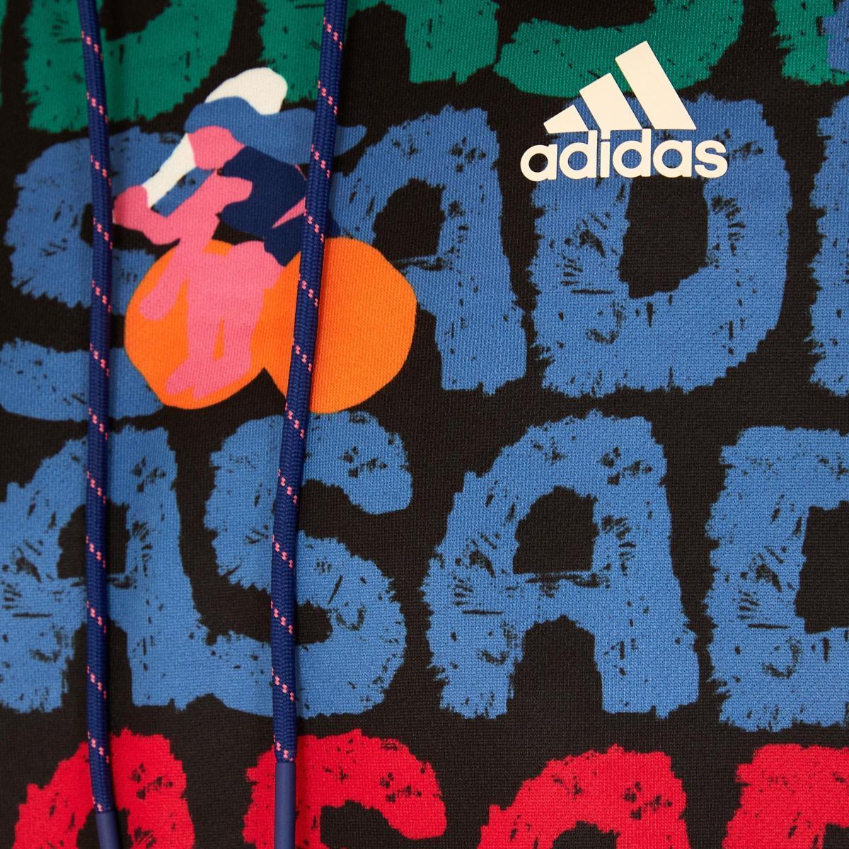 Moletom Adidas Estampado In Movement Preto