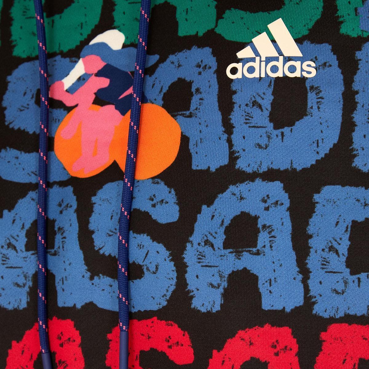 Moletom Adidas Estampado In Movement Preto