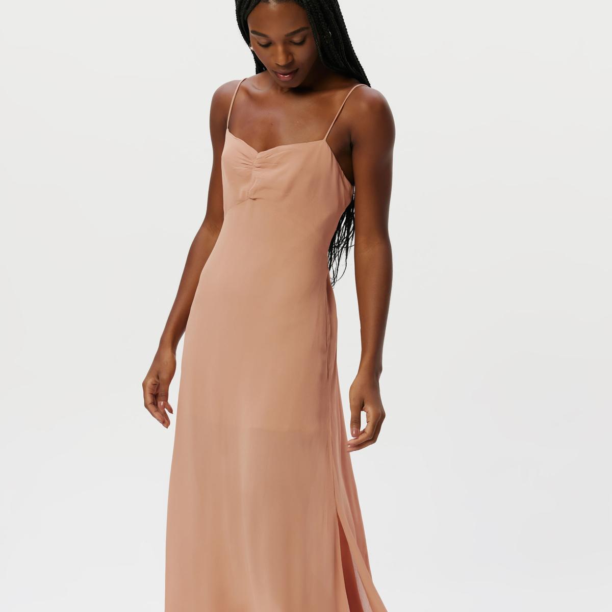 Slip Dress Liso Smp