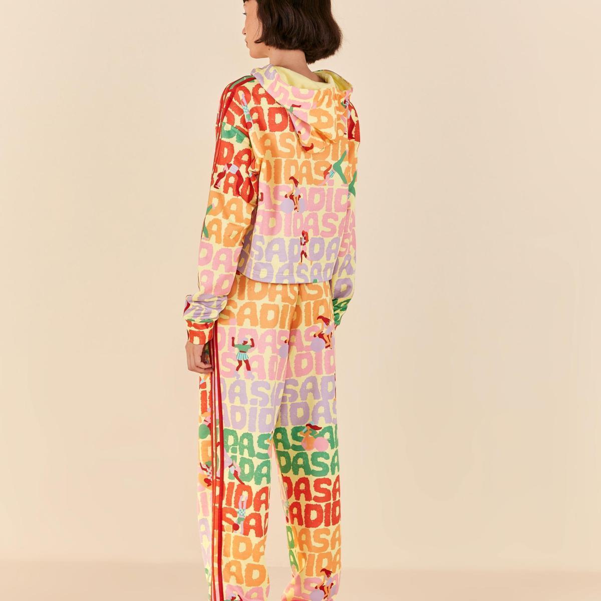 Moletom Adidas Estampado In Movement Pastel