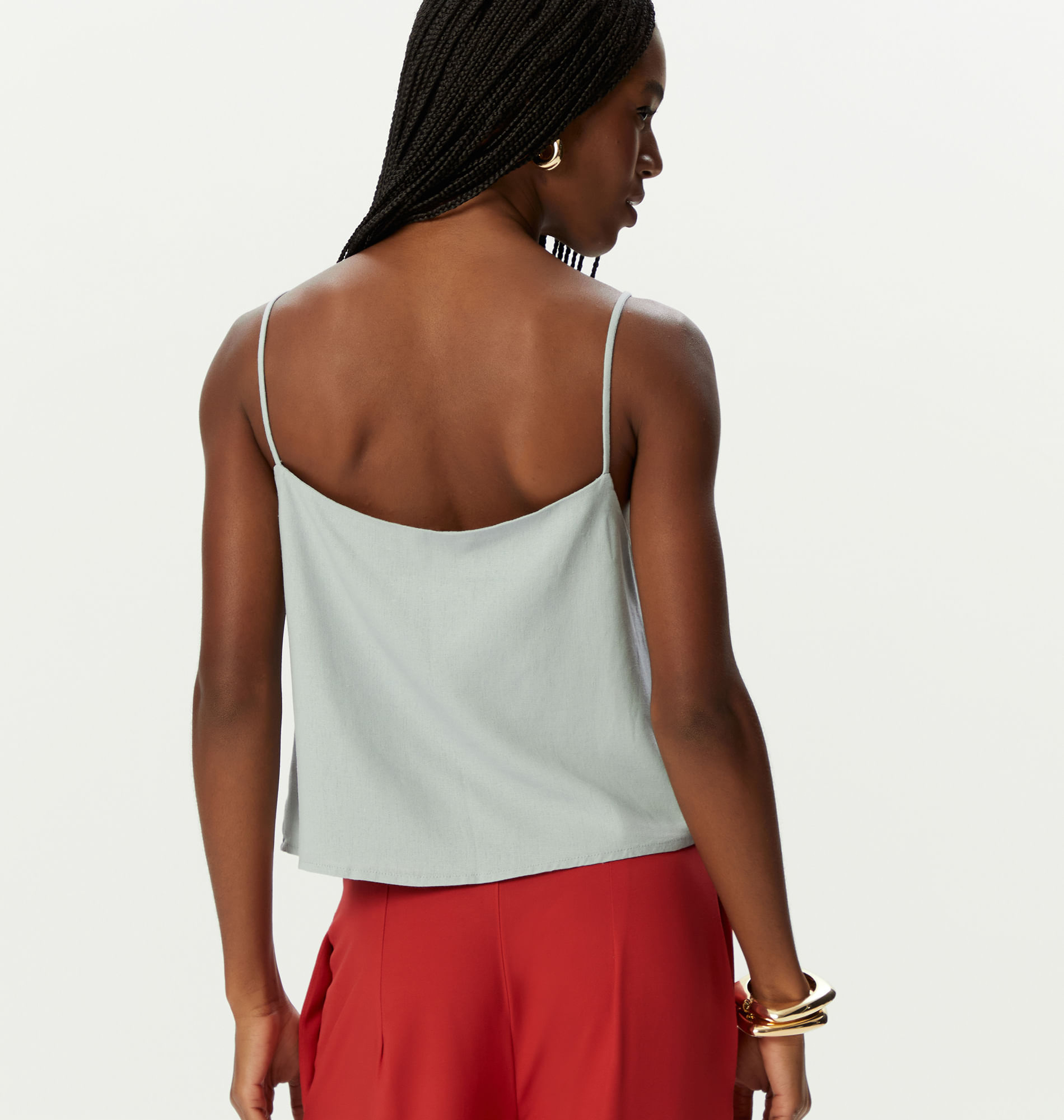 Blusa Alça Rolotê