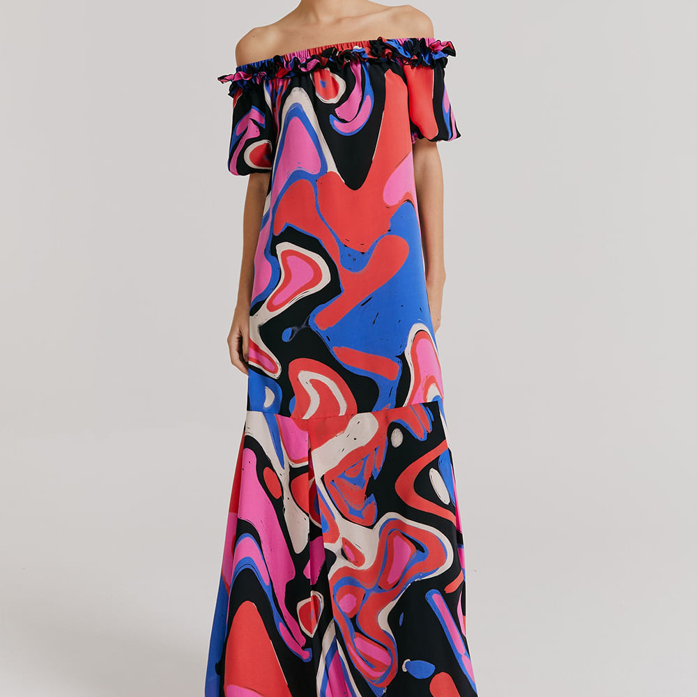 Vestido Seda Jana