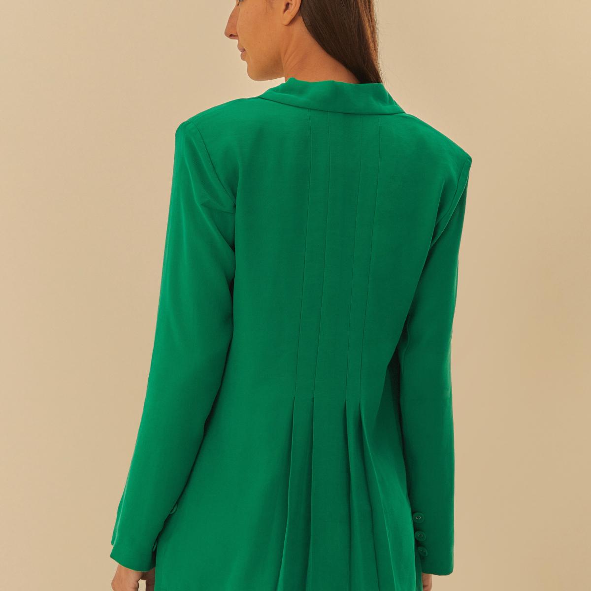 Blazer Alfaiataria Bolso