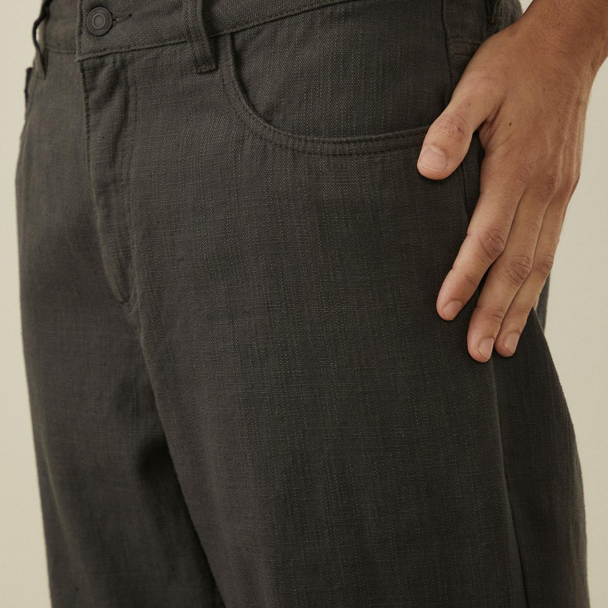 Calça 5 Pockets Linho Toscana