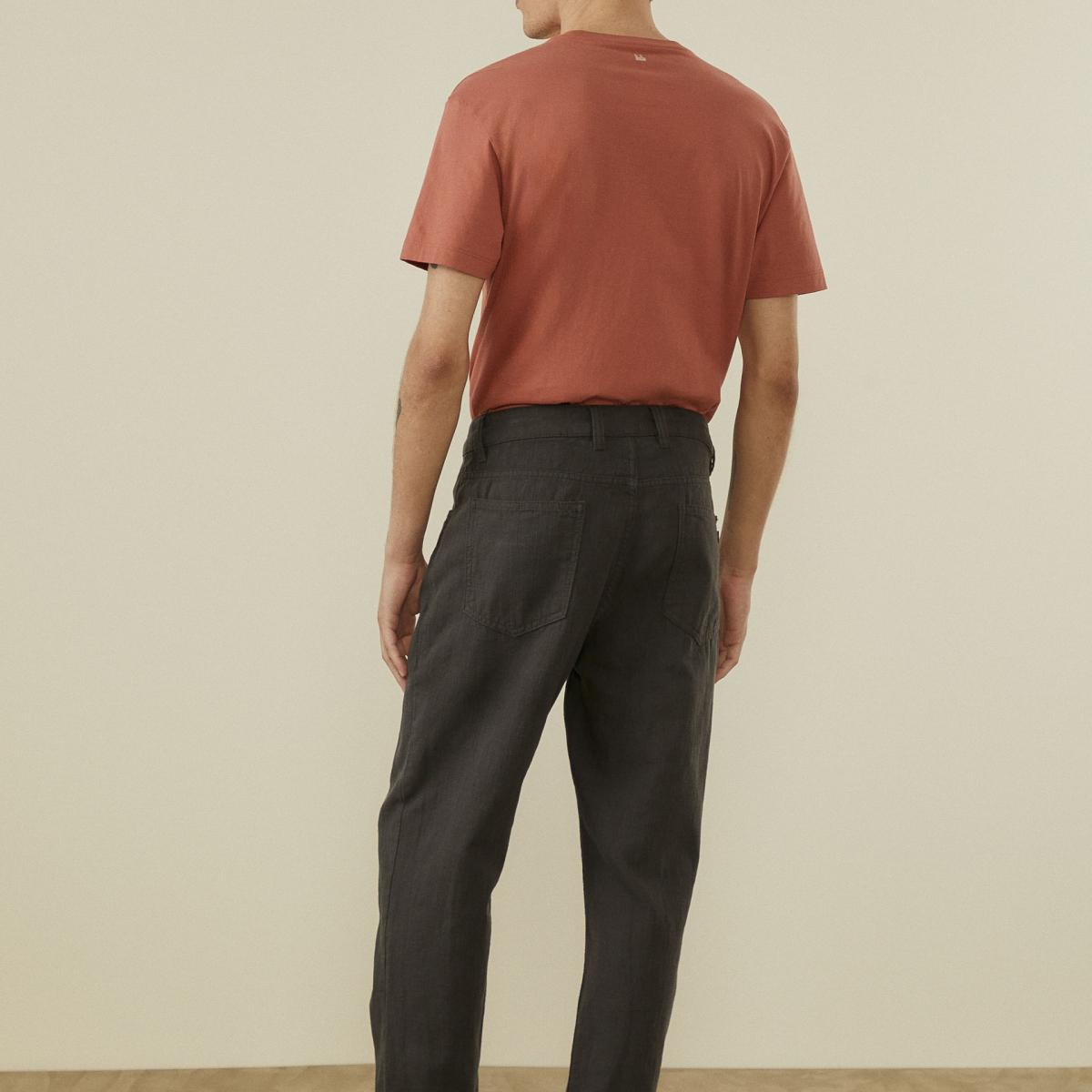 Calça 5 Pockets Linho Toscana