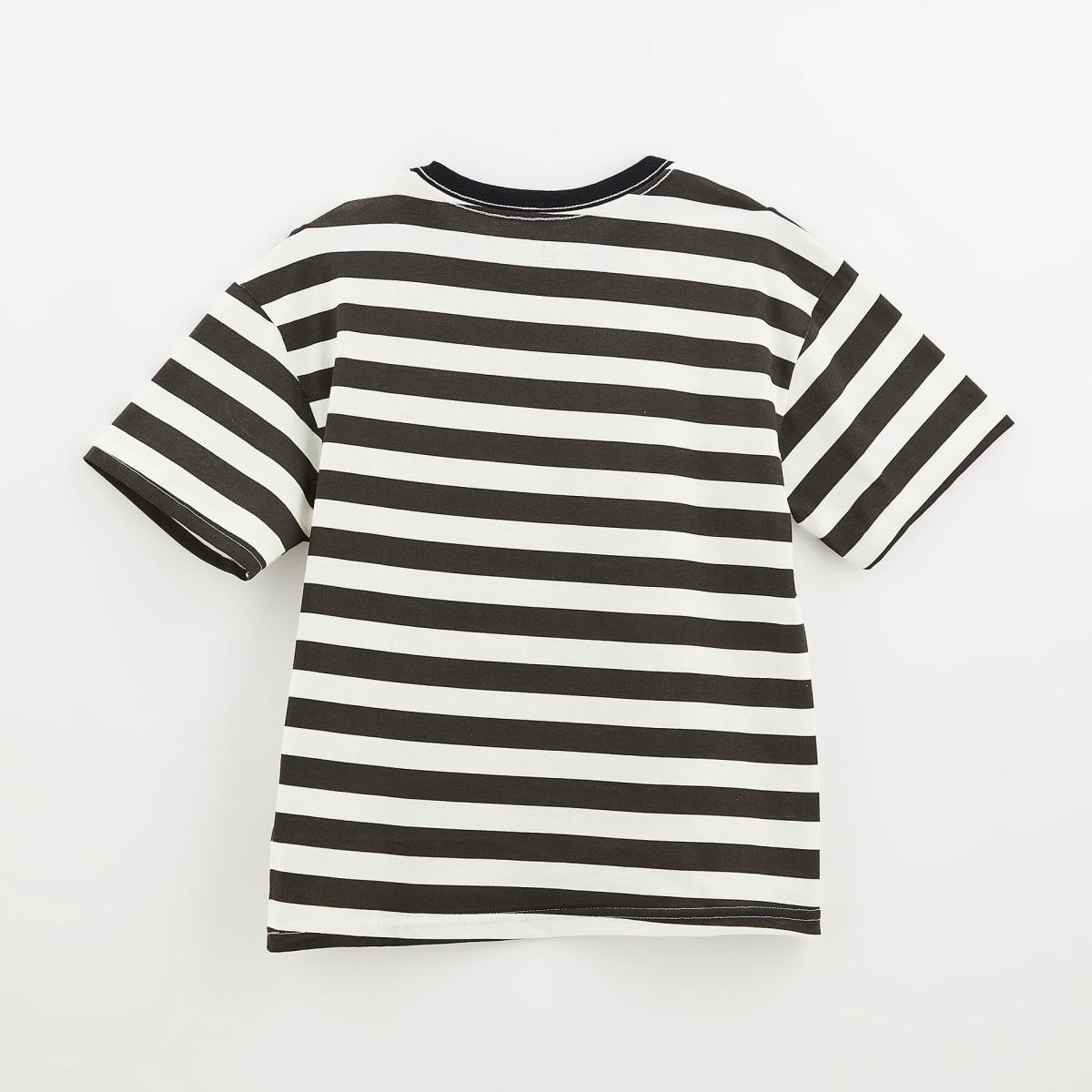 Camiseta Basica Silk Listrado Camiseta Basica Silk Listrado