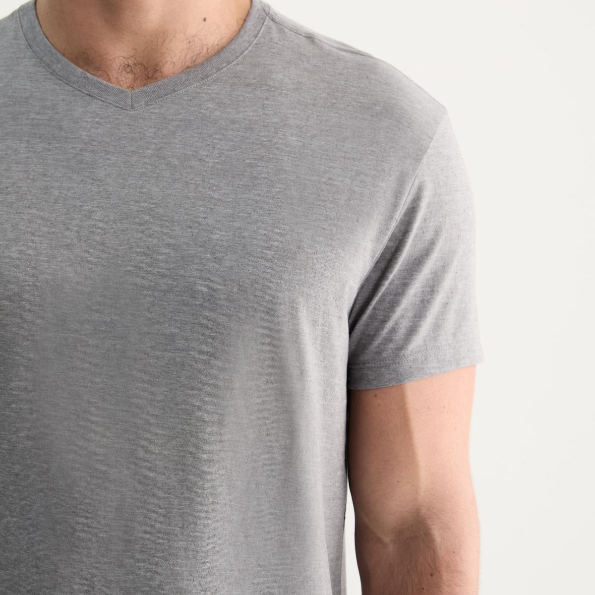 Camiseta Mescla Gola v