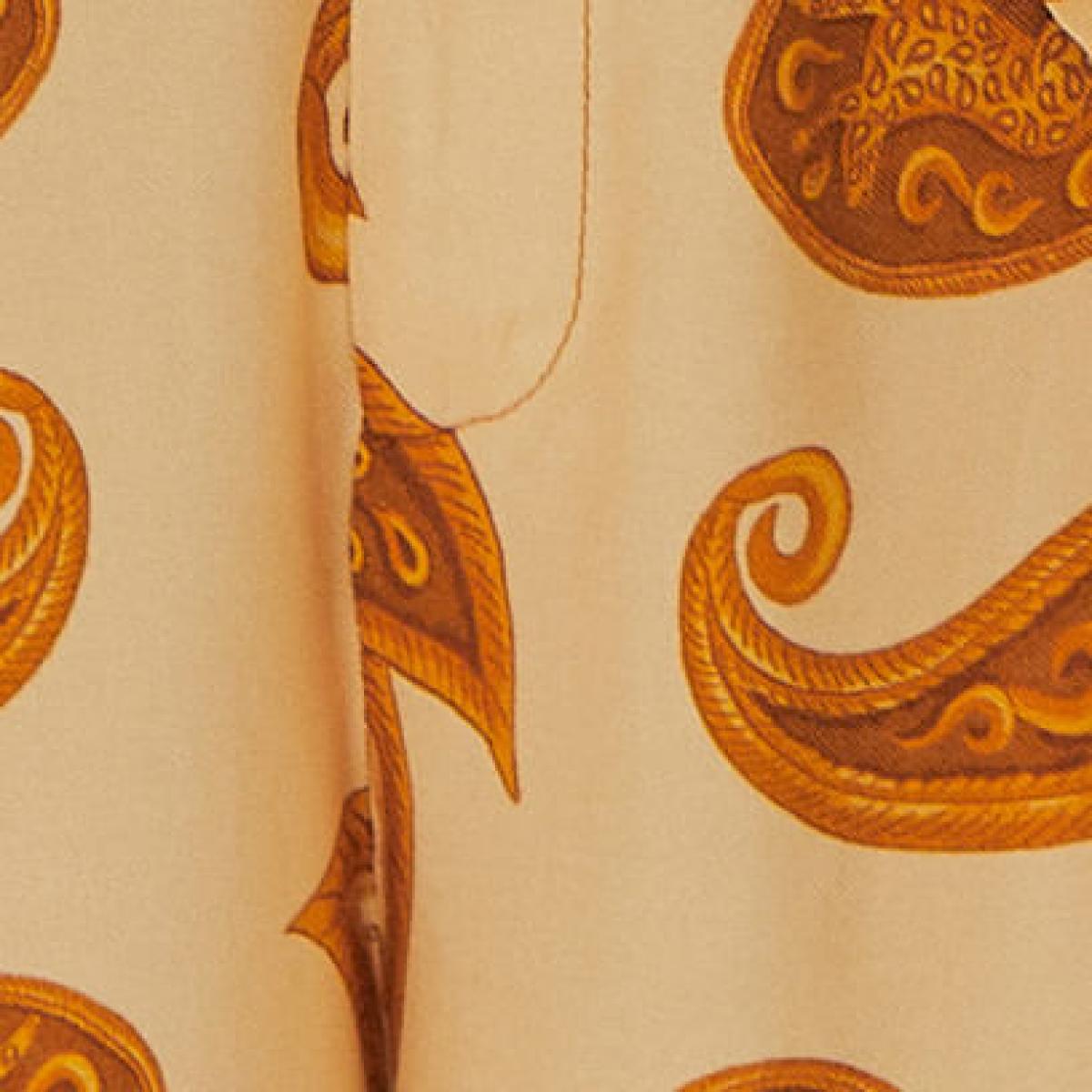 Regata Lenço Estampada Paisley Onça