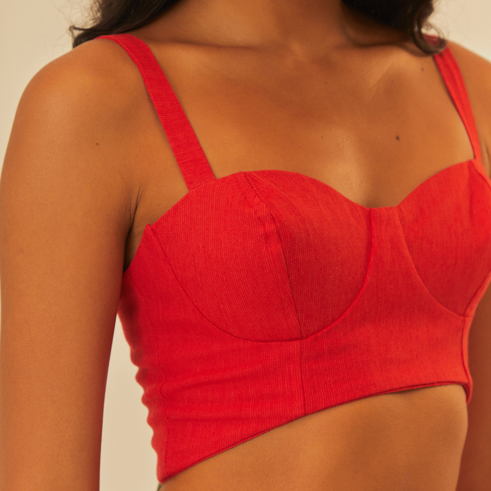 Top Corselet Detalhe