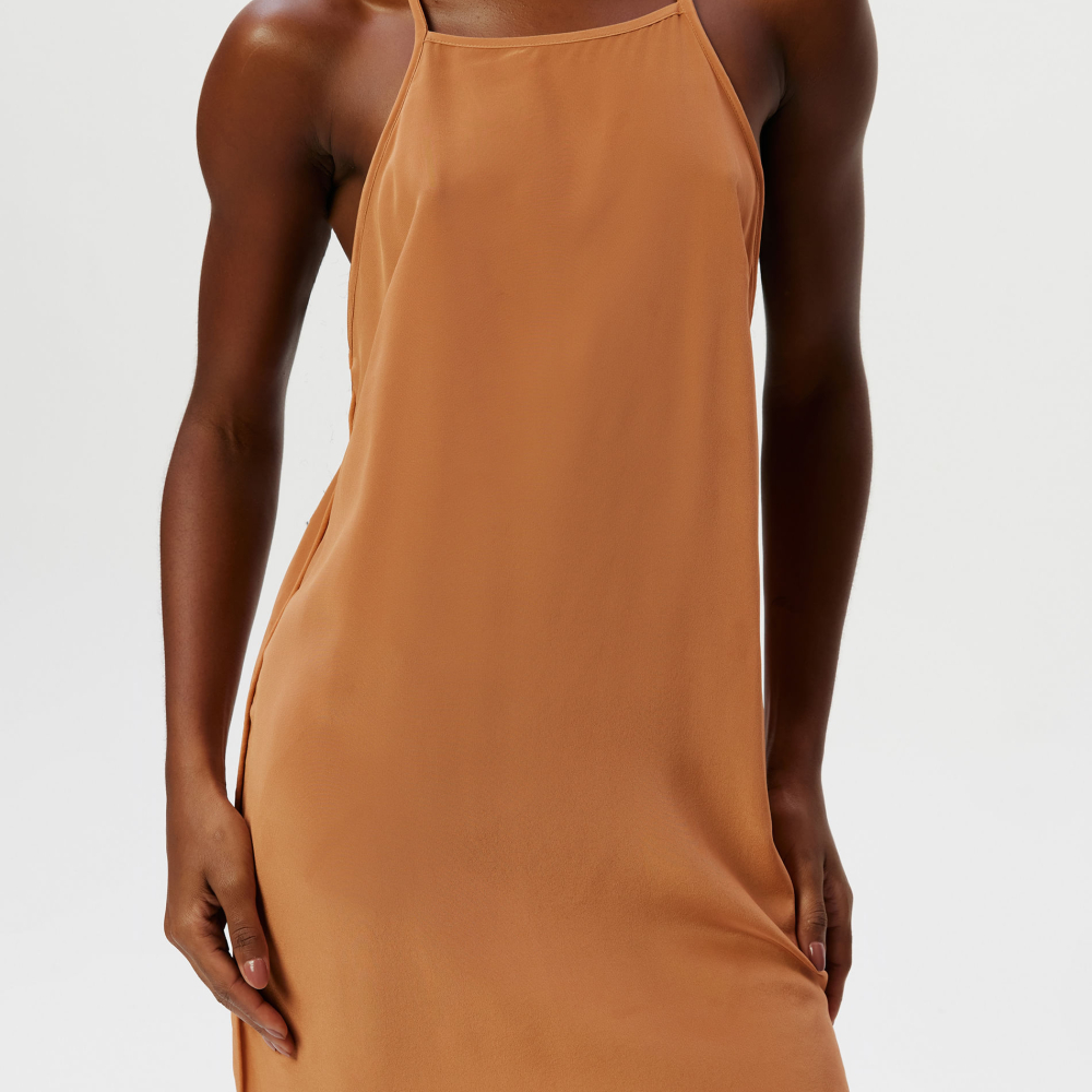 Vestido Curto Seda