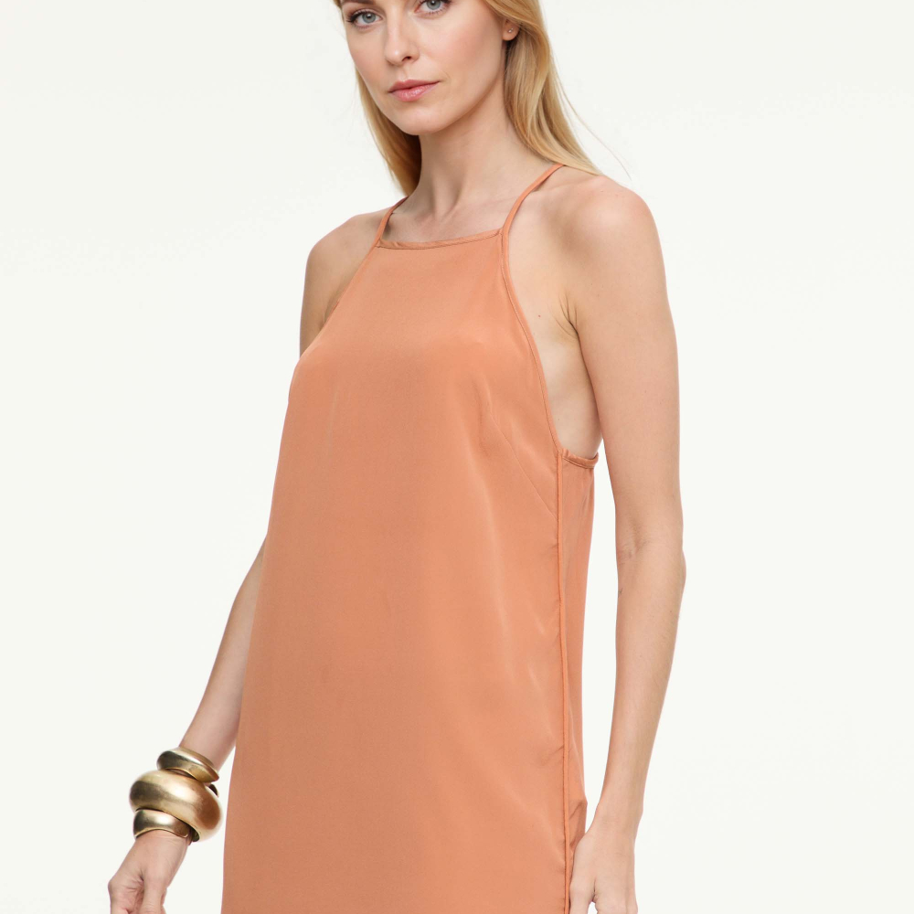 Vestido Curto Seda