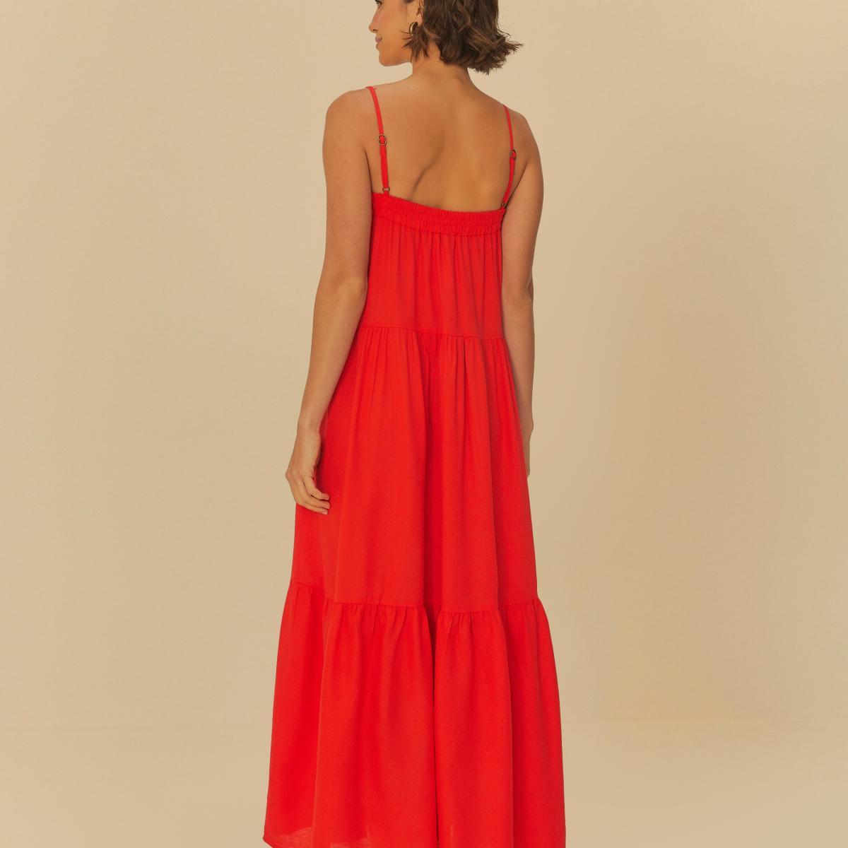 Vestido Longo Recortes