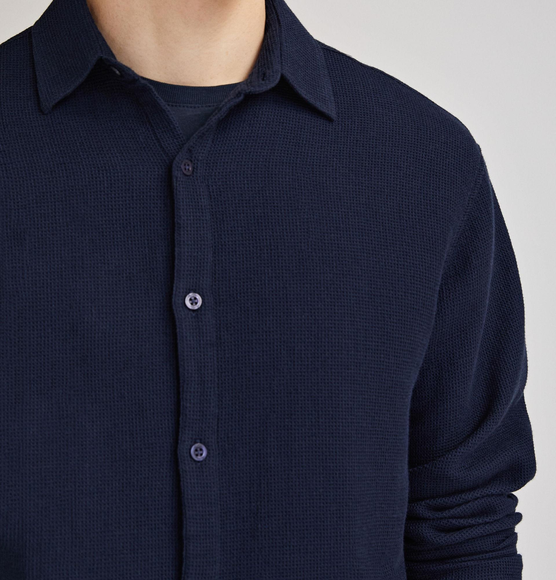 Camisa Manga Longa Total Waffle