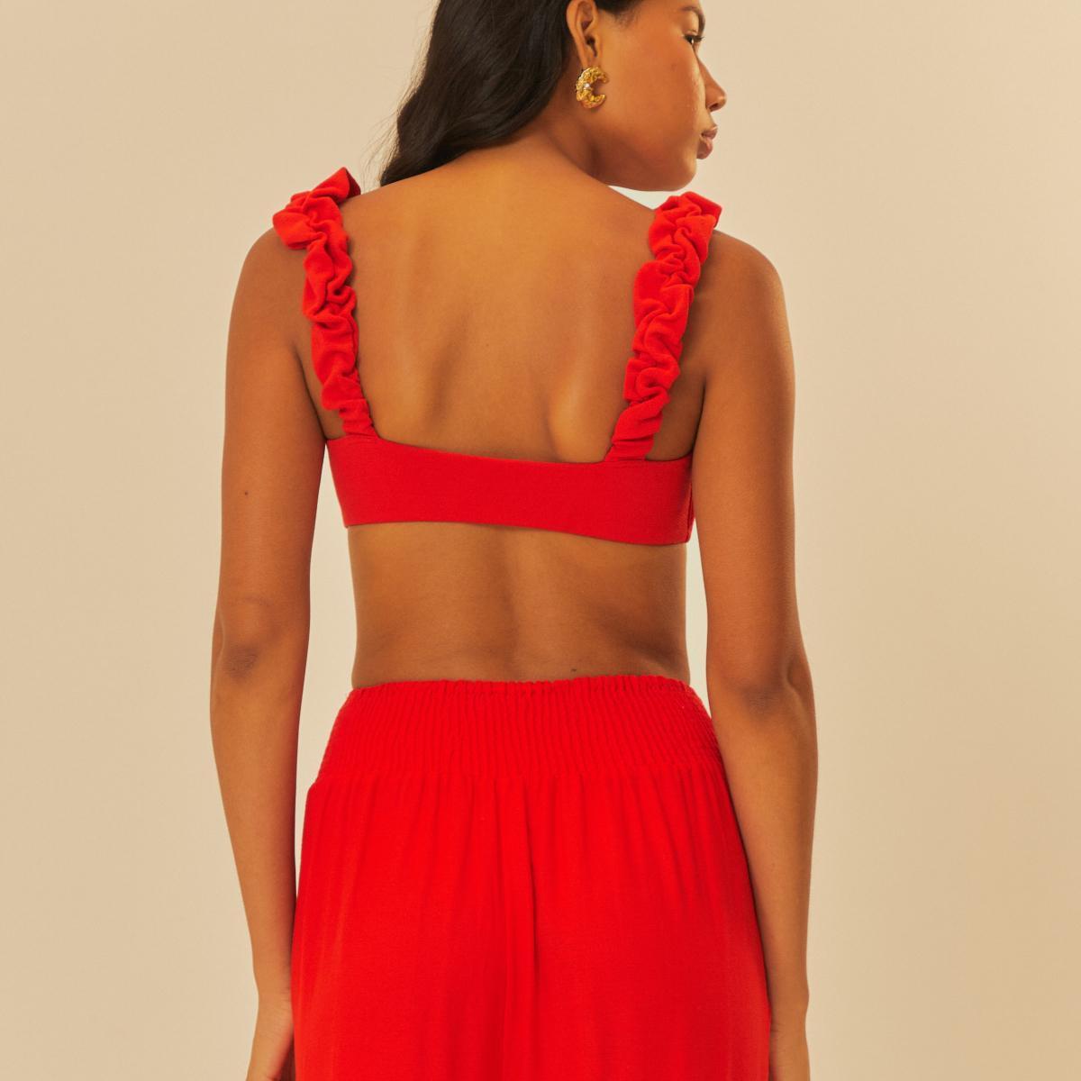 Top Alça Fru Fru Top Alça Fru Fru
