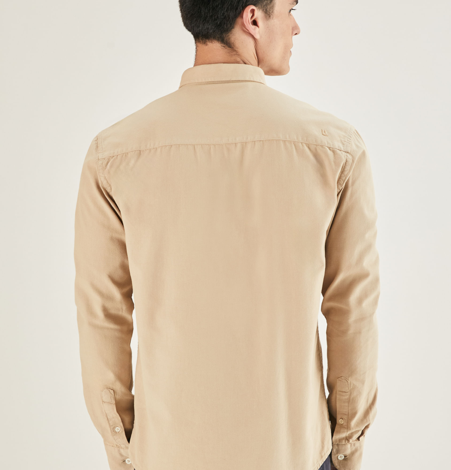 Camisa Manga Longa Oxford Soft