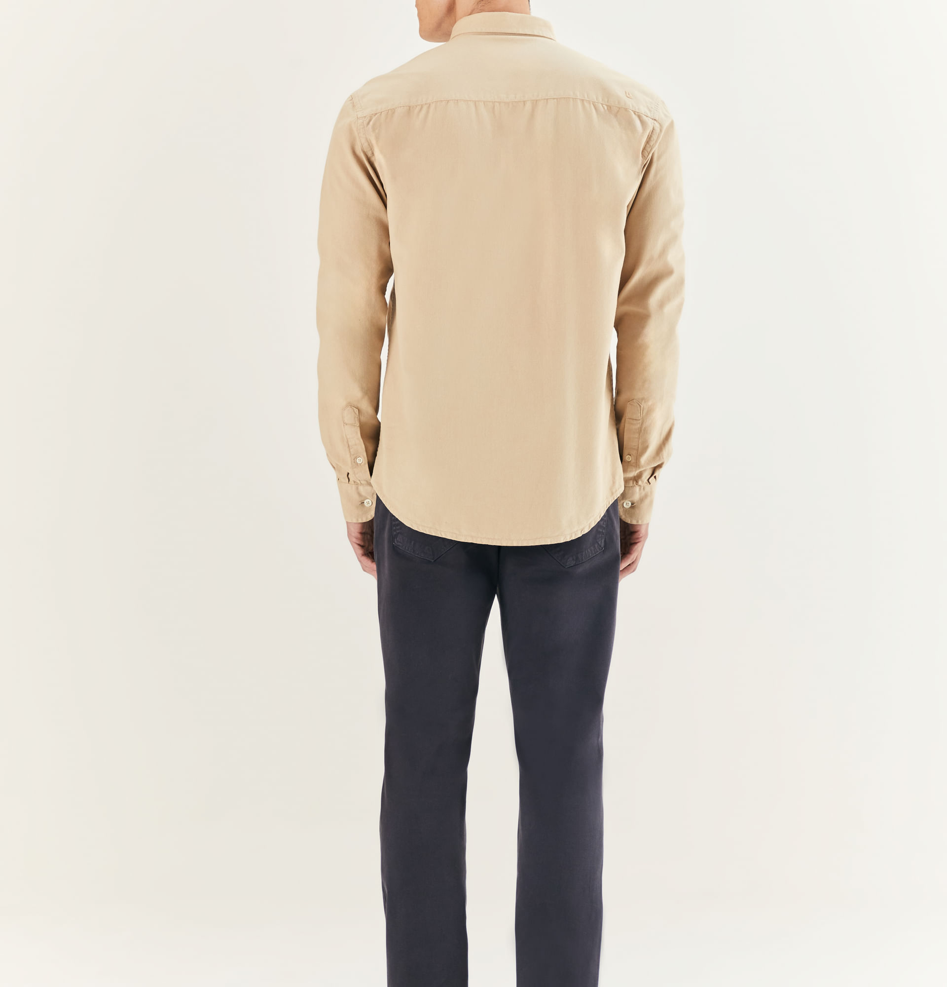 Camisa Manga Longa Oxford Soft