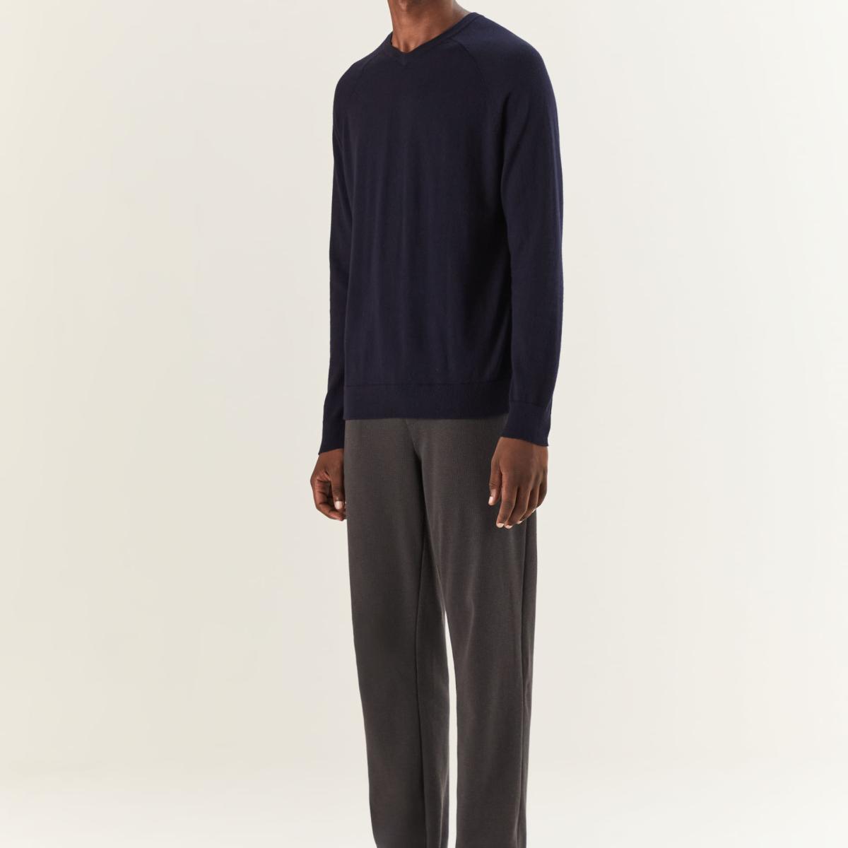Casaco Tricot Gola v Florença Cotton Casaco Tricot Gola v Florença Cotton
