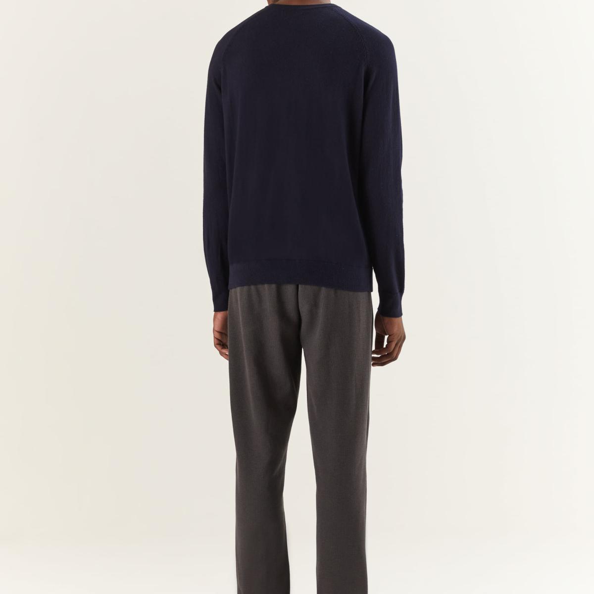 Casaco Tricot Gola v Florença Cotton Casaco Tricot Gola v Florença Cotton