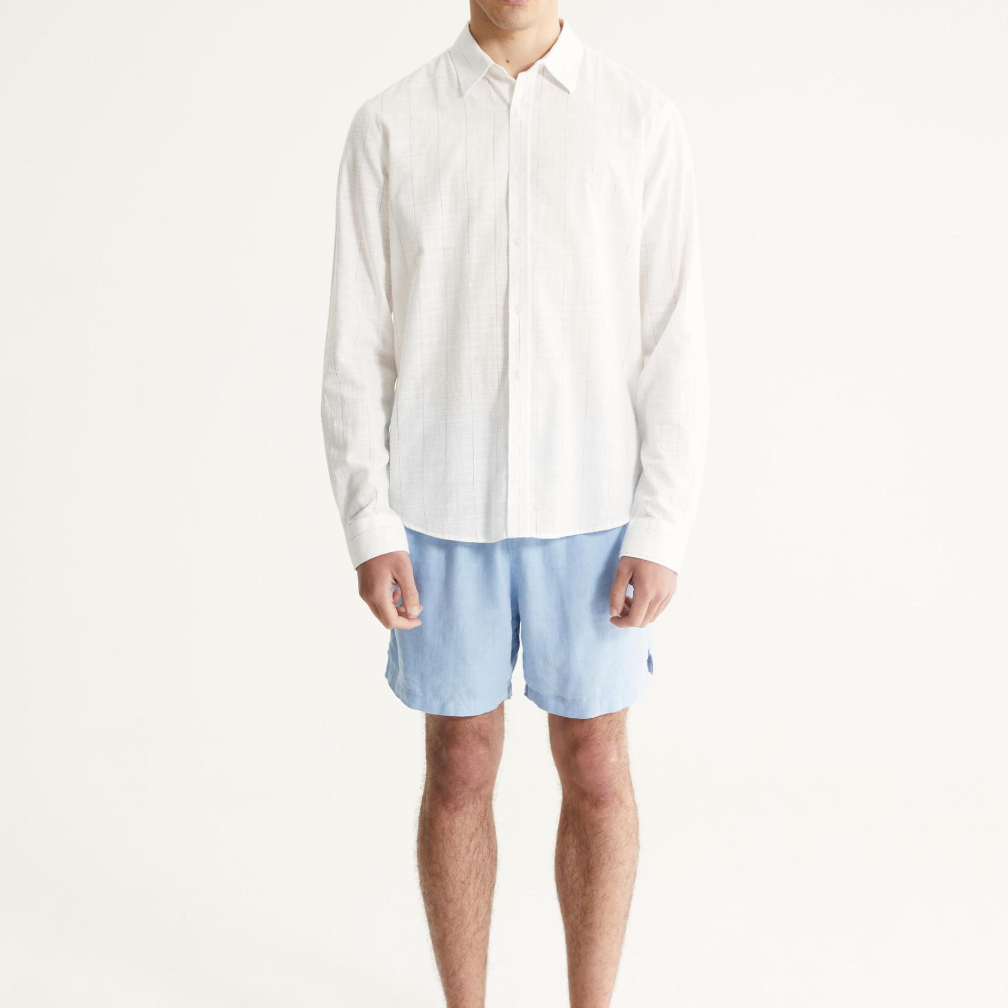 Short Puro Linho Píer Short Puro Linho Píer