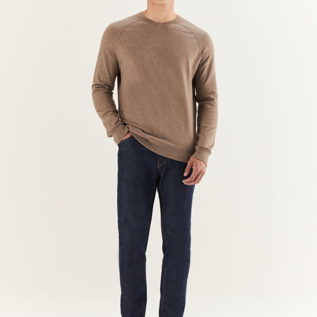 Casaco Tricot Gola v Florença Cotton Casaco Tricot Gola v Florença Cotton
