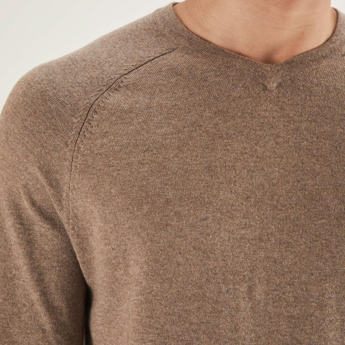 Casaco Tricot Gola v Florença Cotton Casaco Tricot Gola v Florença Cotton