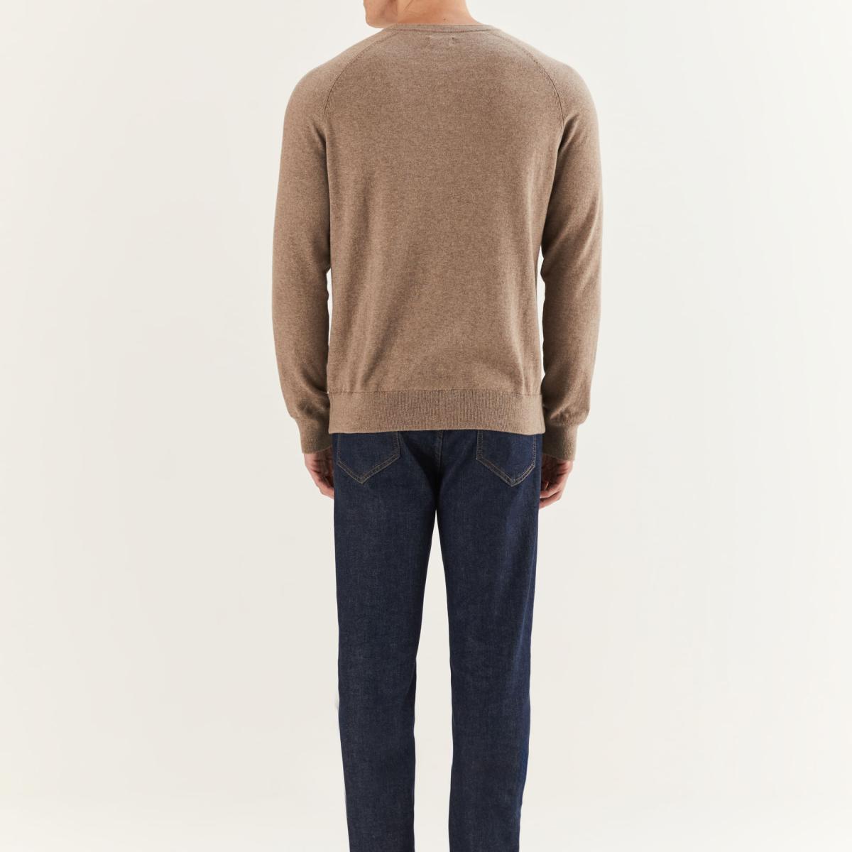 Casaco Tricot Gola v Florença Cotton Casaco Tricot Gola v Florença Cotton