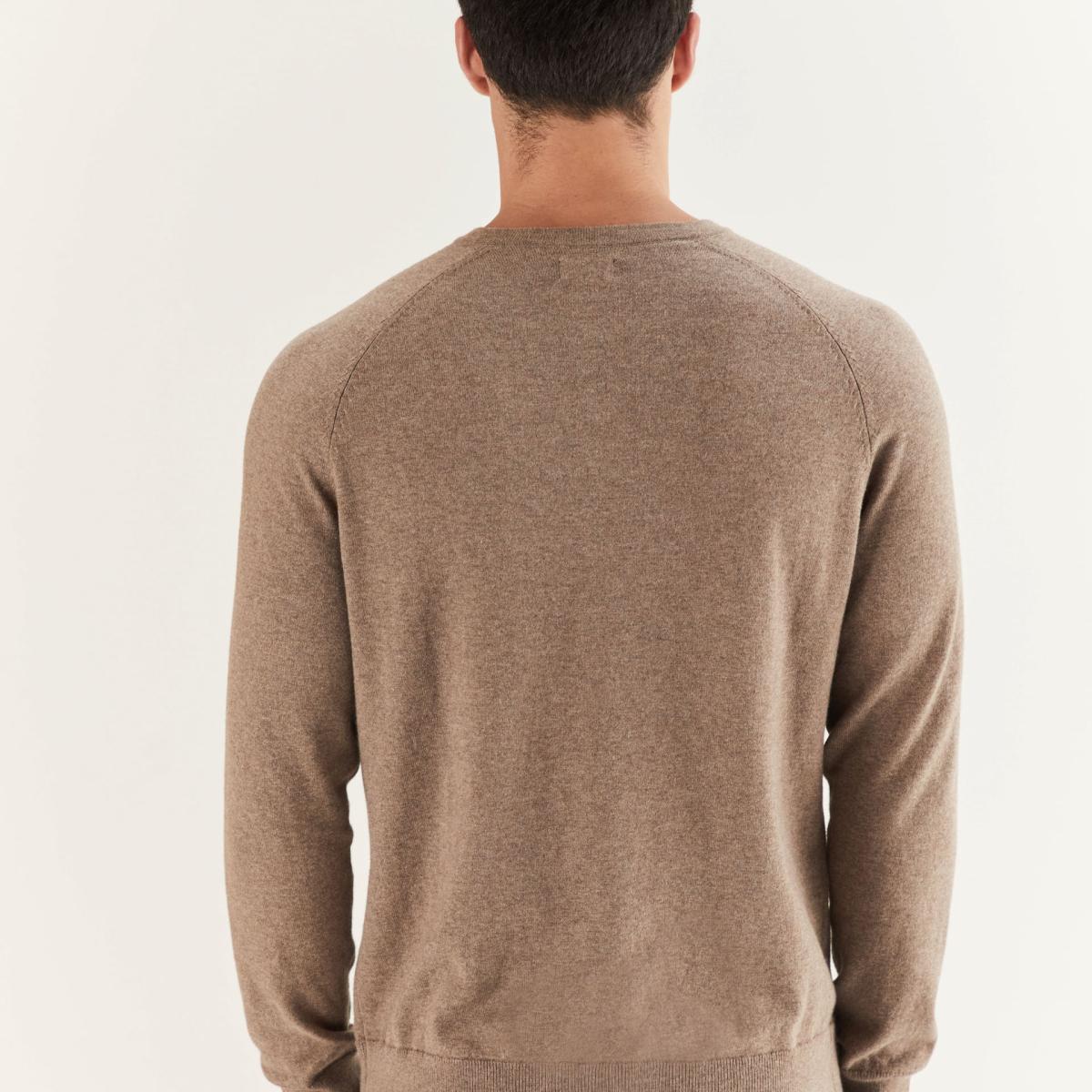 Casaco Tricot Gola v Florença Cotton Casaco Tricot Gola v Florença Cotton