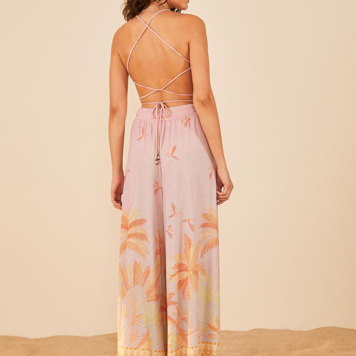Top Estampado Céu Tropical