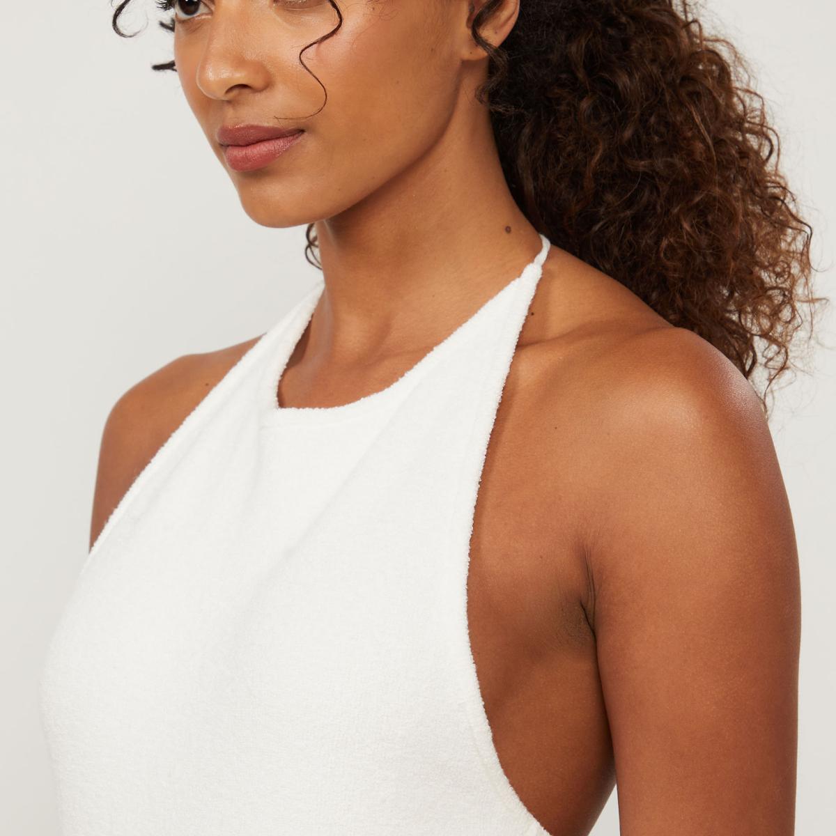 Blusa Frente Unica Com Amarracao De Tric