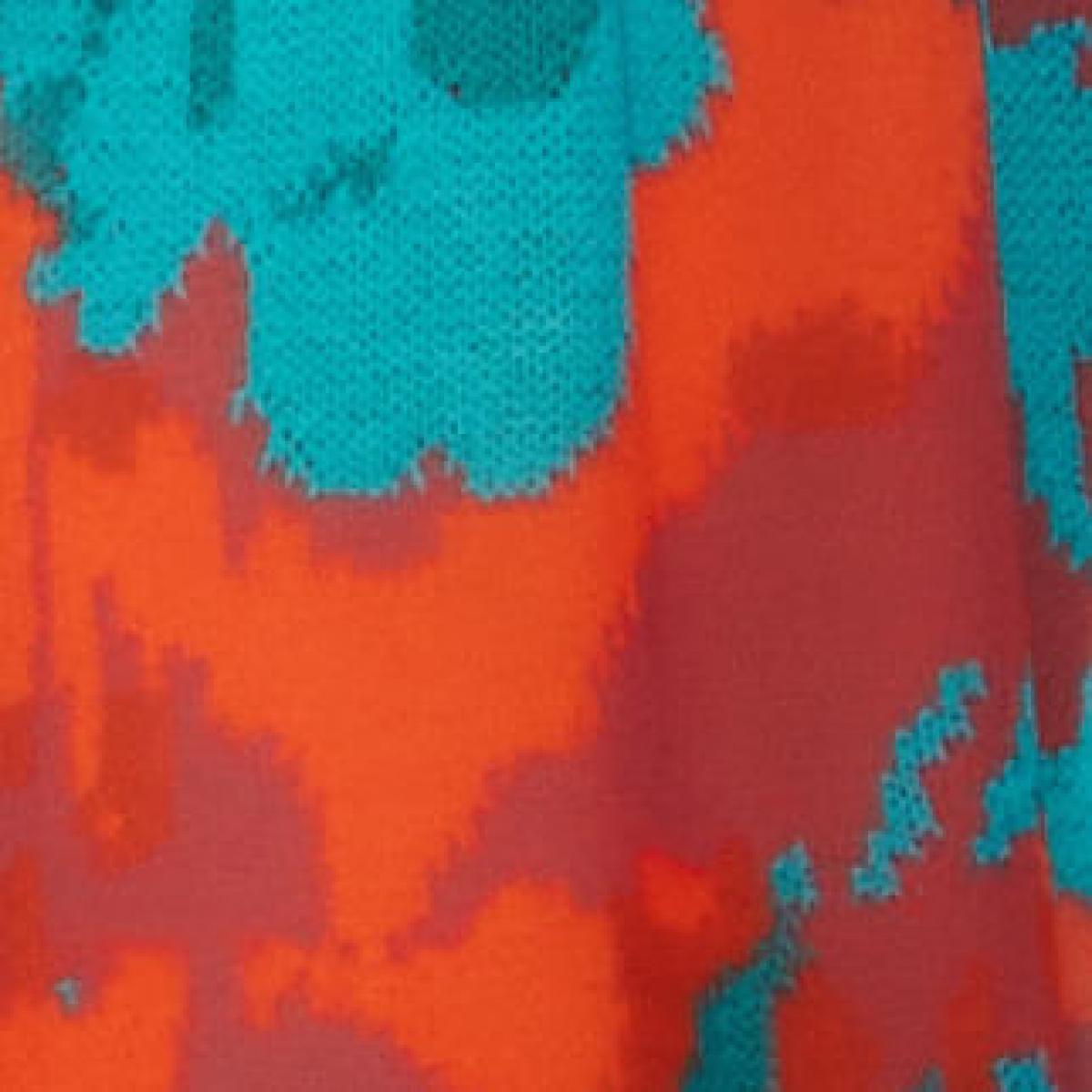 Chemise De Georgette Leve Midi Estampada Manga Longa Chemise De Georgette Leve Midi Estampada Manga Longa